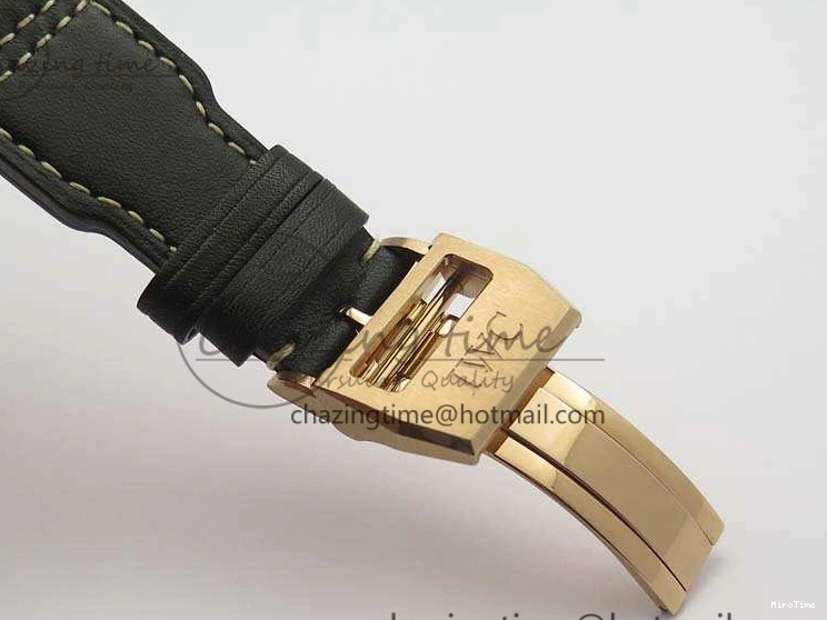 MIROTIME 0226 Popular Big Pilot Real PR IW502706 RG YLF 1:1 Best Edition Brown Dial On Calfskin Strap A 7223